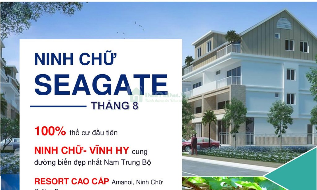 Thông tin dự án Dự án Ninh Chữ Seagate Phan Rang Ninh Thuận từ Dautudat.vn cập nhâp