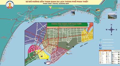Bản đồ Bình Thuận mới và chi tiết nhất