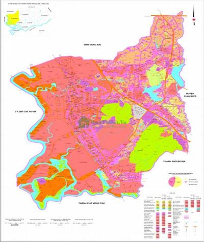 Thông tin mới nhất về quy hoạch thị xã Phú Mỹ năm 2020