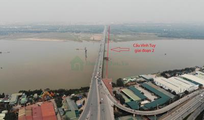 Cầu Vĩnh Tuy 2 sẽ khởi công với mức đầu tư hơn 2.500 tỷ