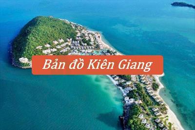 Bản đồ Kiên Giang mới và chi tiết nhất