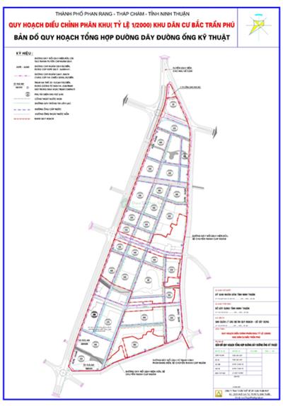 Quy hoạch KDC Bắc Trần Phú TP. Phan Rang Tháp Chàm - Ninh Thuận