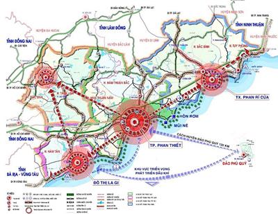 Quy hoạch xây dựng tỉnh Bình Thuận với tầm nhìn năm 2040 - 2060
