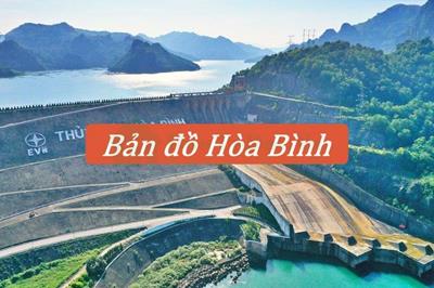 Bản đồ Hòa Bình mới và chi tiết nhất