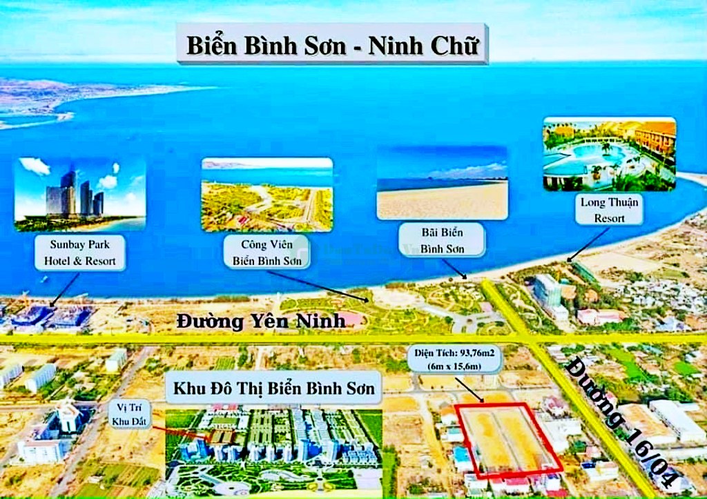 Bán đất khu K2 Ninh Thuận - Dự án Ocean Park Bình Sơn