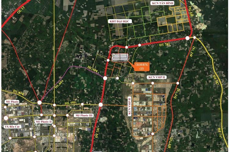 Vị trí dự án City Zone Bình Dương