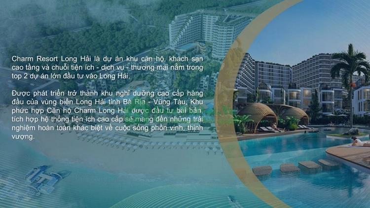 Mặt bằng Charm Resort Long Hải