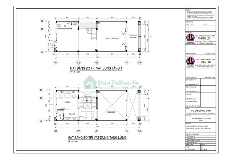 Mặt bằng dự án Century City