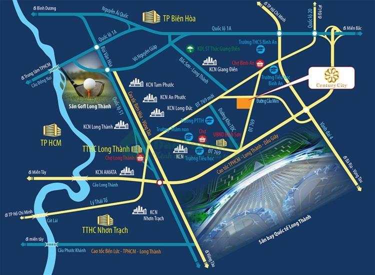 Vị trí nói lên tiềm năng tăng trưởng của Century City Kim Oanh