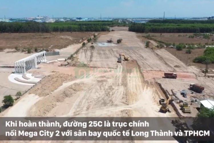 Mặt bằng quy hoạch tổng thể Dự Án Mega City 2