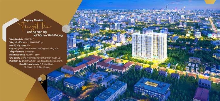  dự án Legacy Central Bình Dương