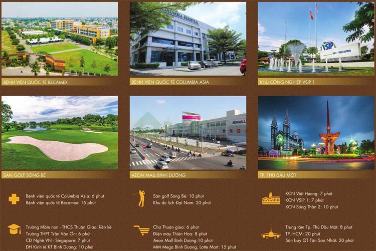 Tiện ích nội khu của Dự án Legacy Central Thuận An