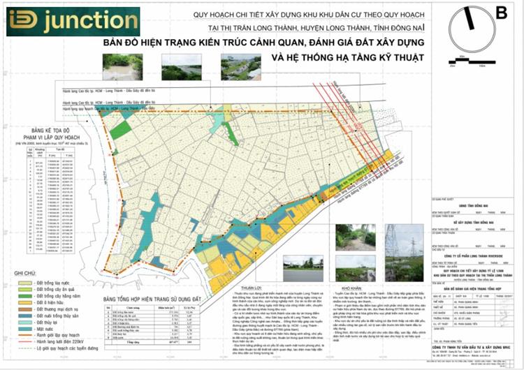Mặt bằng quy hoạch chi tiết dự án ID Junction Long Thành