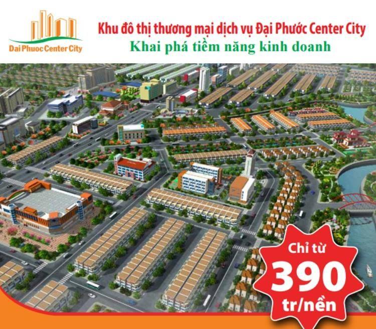 Mặt bằng Dự án Đại Phước Center City