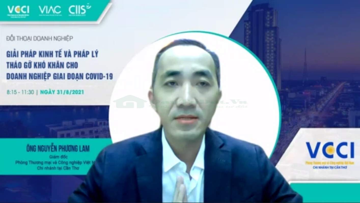 Ông Nguyễn Phương Lam – Giám đốc VCCI Chi nhánh tại TP.Cần Thơ