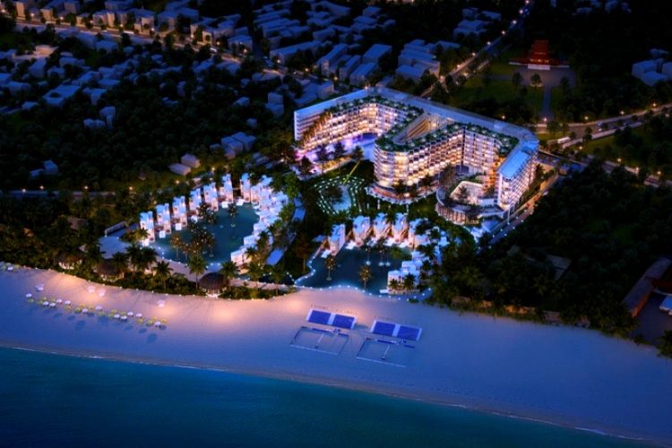 Phối cảnh tổng quan dự án Charm Long Hải Resort & Spa