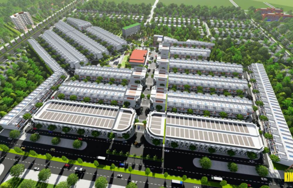Phối cảnh dự án Tân Lập Future City Tân Uyên