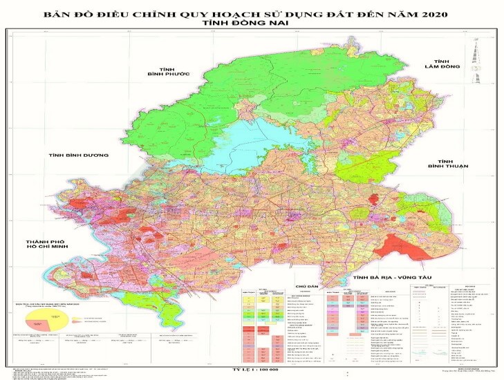 Bản đồ sử dụng đất Đồng Nai