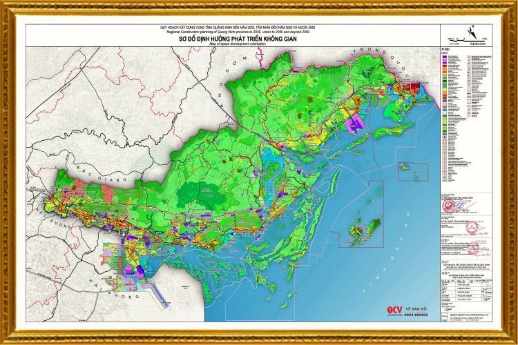 Bản đồ quy hoạch Quảng Ninh