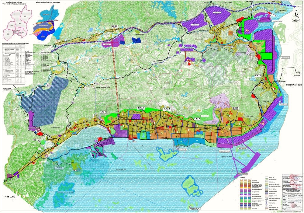 Bản đồ sự dụng đất tỉnh Quảng Ninh 