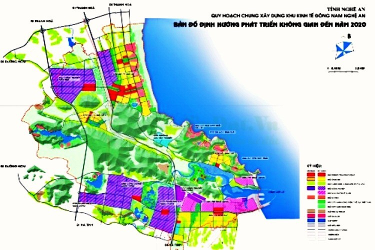 Bản đồ quy hoạch tỉnh Nghệ An