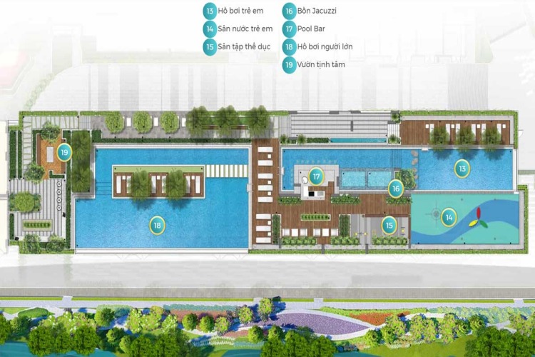 Tiện ích nội khu dự án căn hộ Precia