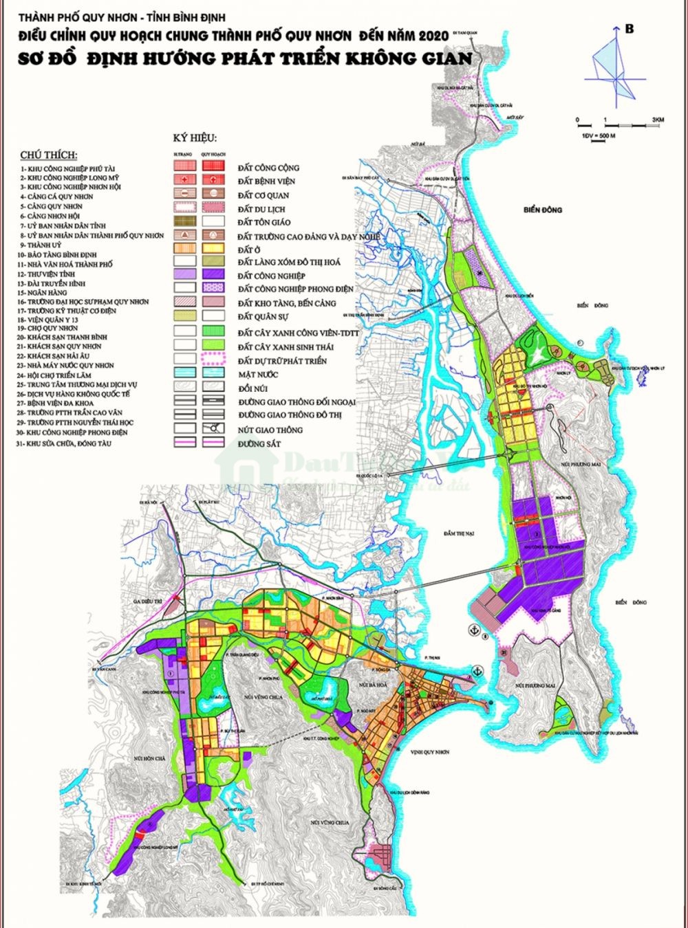 Bản đồ quy hoạch tỉnh Bình Định