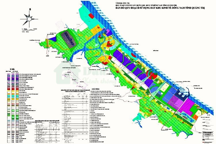 Bản đồ quy hoạch tại Quảng Trị