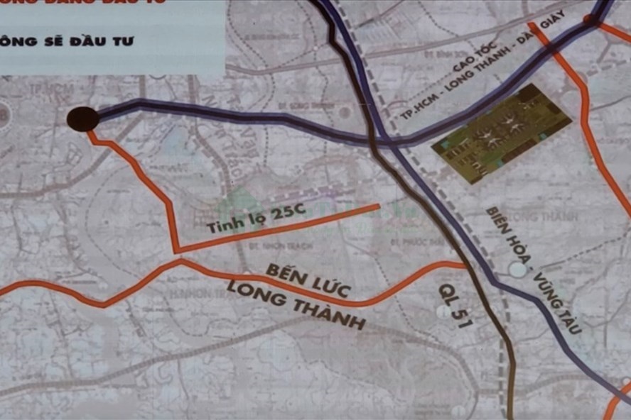 Sân bay Long Thành sẽ kết nối với 4 tuyến cao tốc và 3 tuyến đường sắt