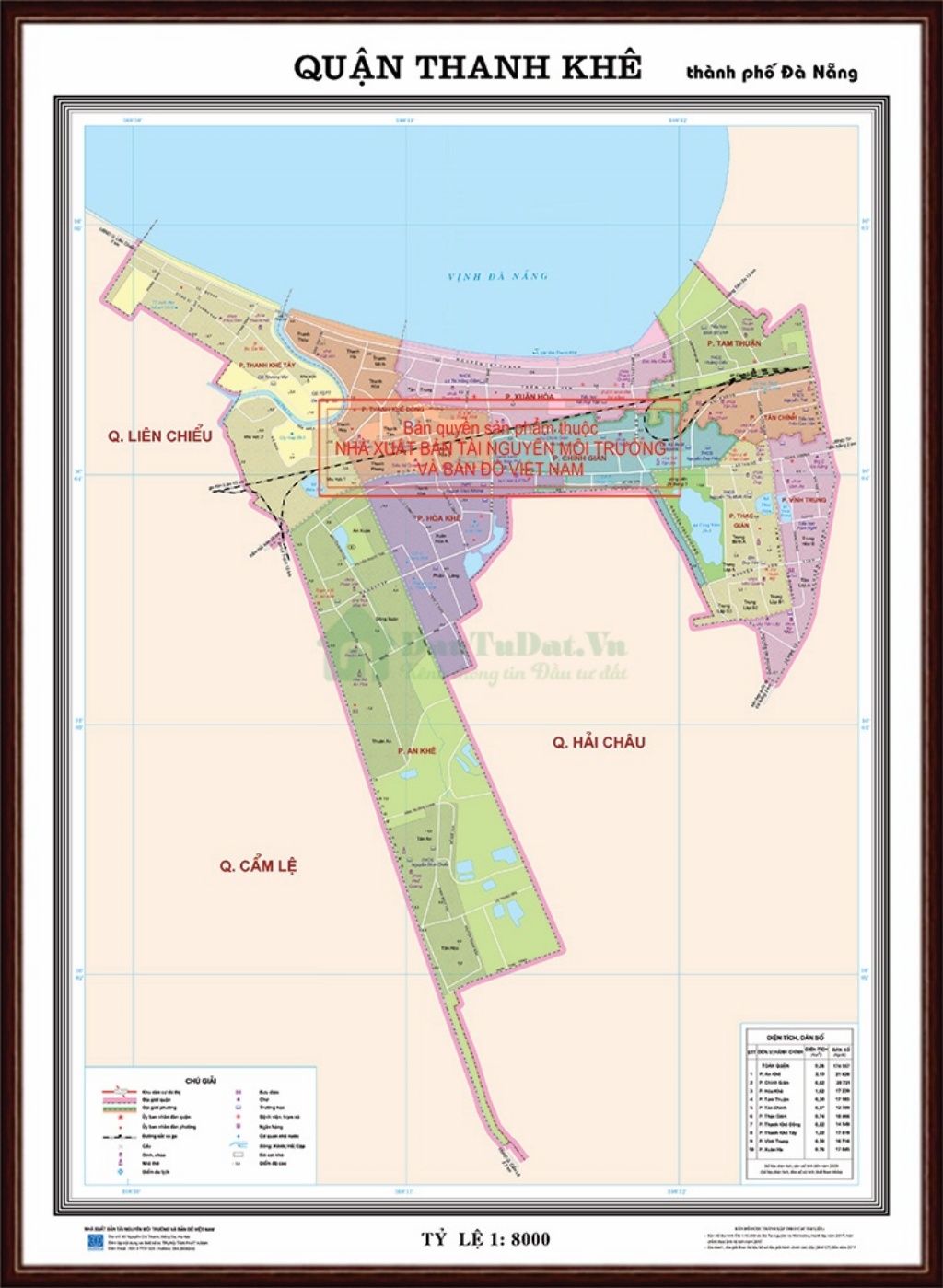 Bản đồ quận Thanh Khuê