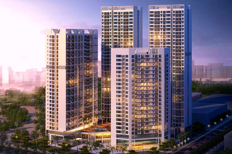 Phối cảnh tổng quan dự án Green Tower 