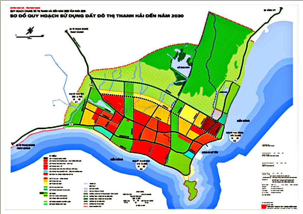 Bản đồ Quy hoạch sử dụng đất H. Ninh Hải