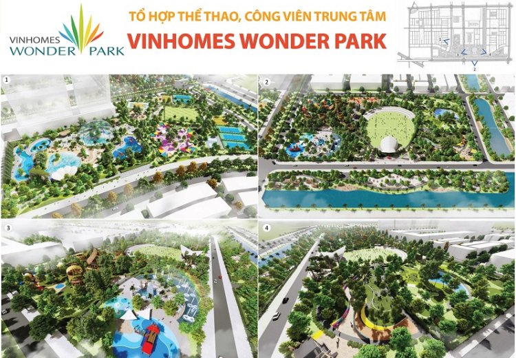 Tổ hợp khu công viên Vinhomes Wonder Park