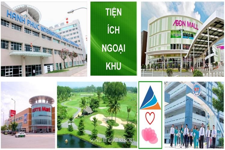 Tiện ích ngoại khu dự án căn hộ Opal Avenue Bình Dương