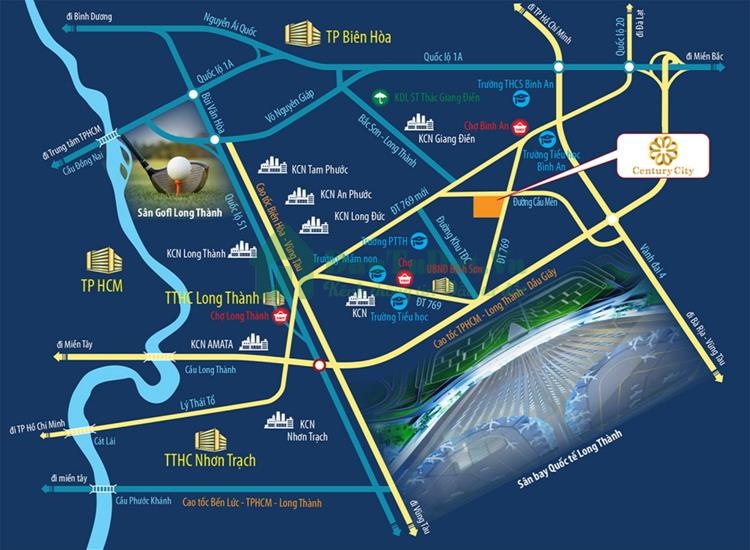 Vị trí Dự án Century City