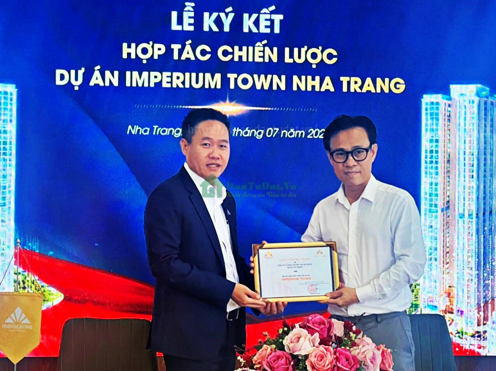 Vov Group chính thức ký hợp tác phân phối Imperium Town Nha Trang