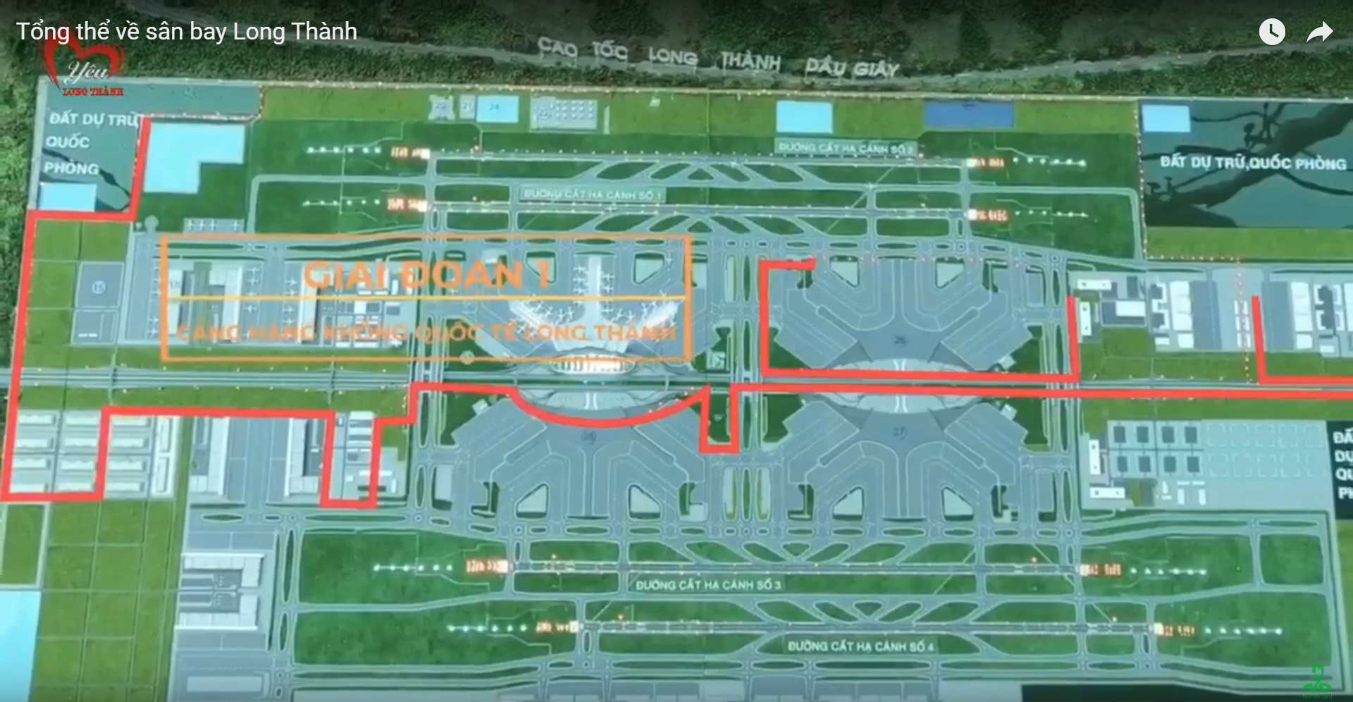Các thông số kỹ thuật của Sân bay Quốc tế Long Thành