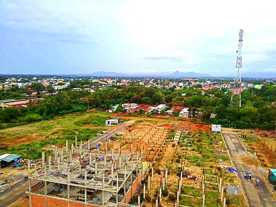 Hình Ảnh Thực Tế Dự Án Tháp Chàm Xanh Đô Vinh