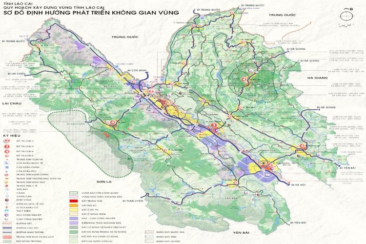 Bản đồ quy hoạch Lào Cai
