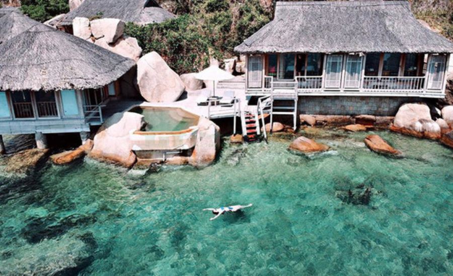 Khu nghỉ dưỡng Six Senses Ninh Vân Bay đón lượng khách cao kỷ lục