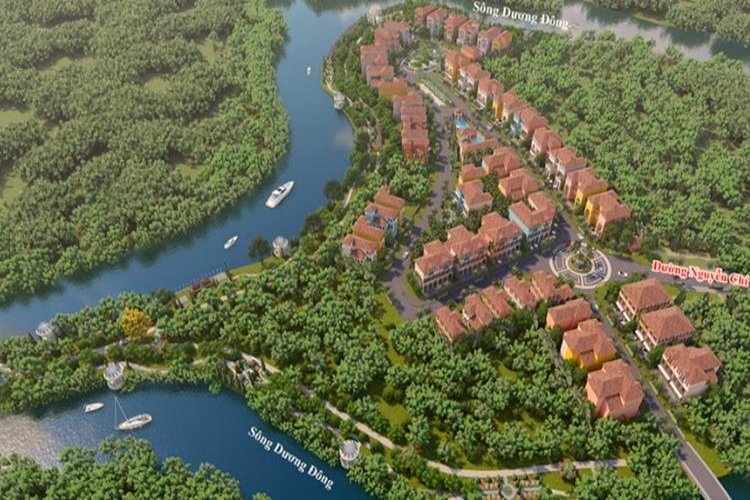 Phối cảnh tổng quan dự án Royal Riverside Dương Đông