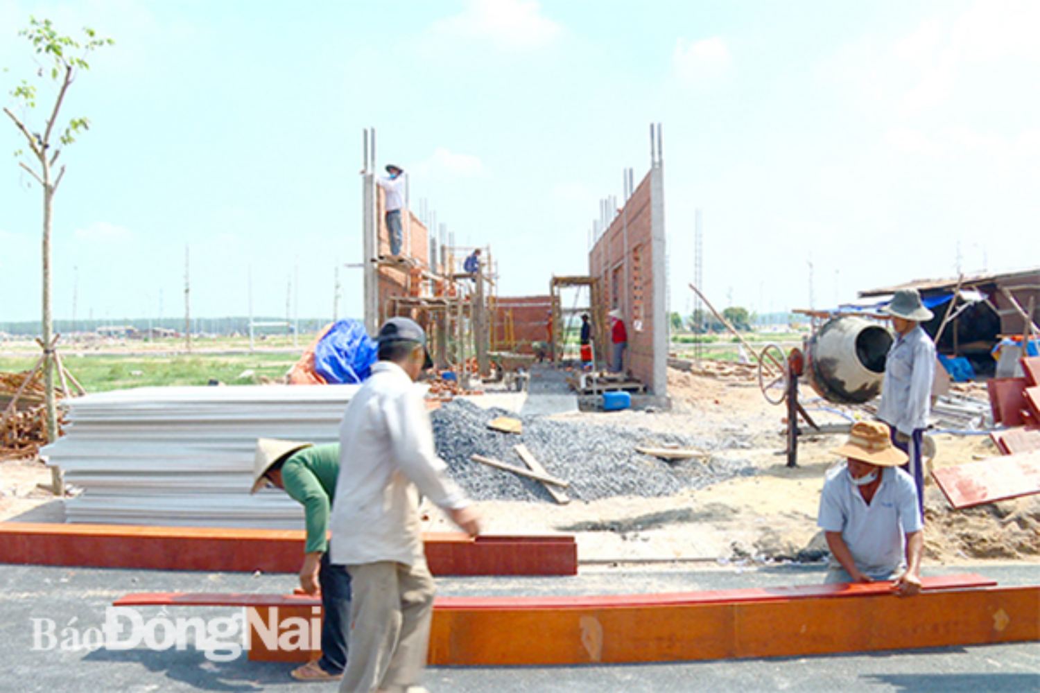 Khu tái định cư Lộc An - Bình Sơn đã có hộ dân đến xây nhà