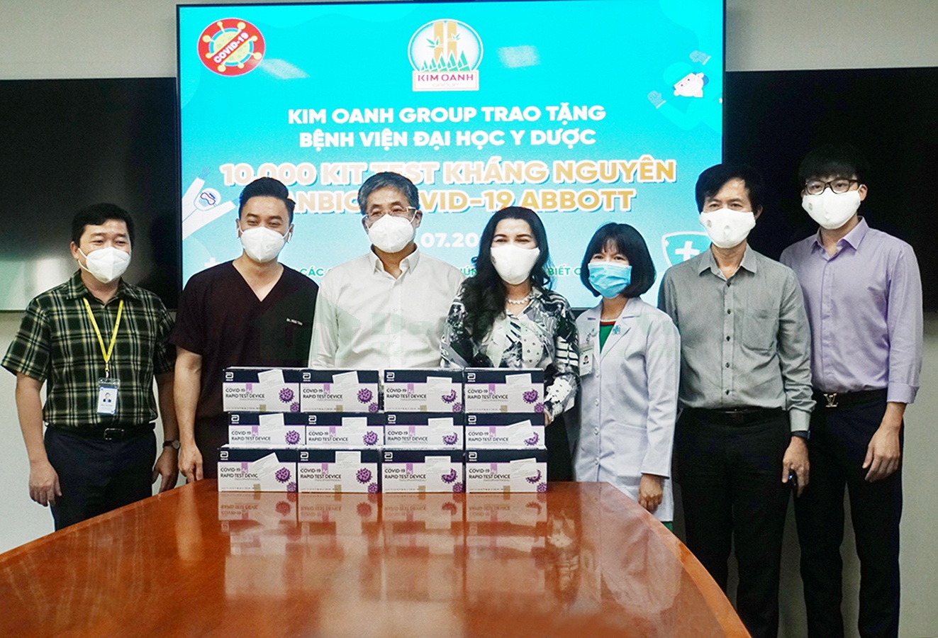 Kim Oanh Group Hỗ Trợ Bệnh Viện Đại Học Y Dược