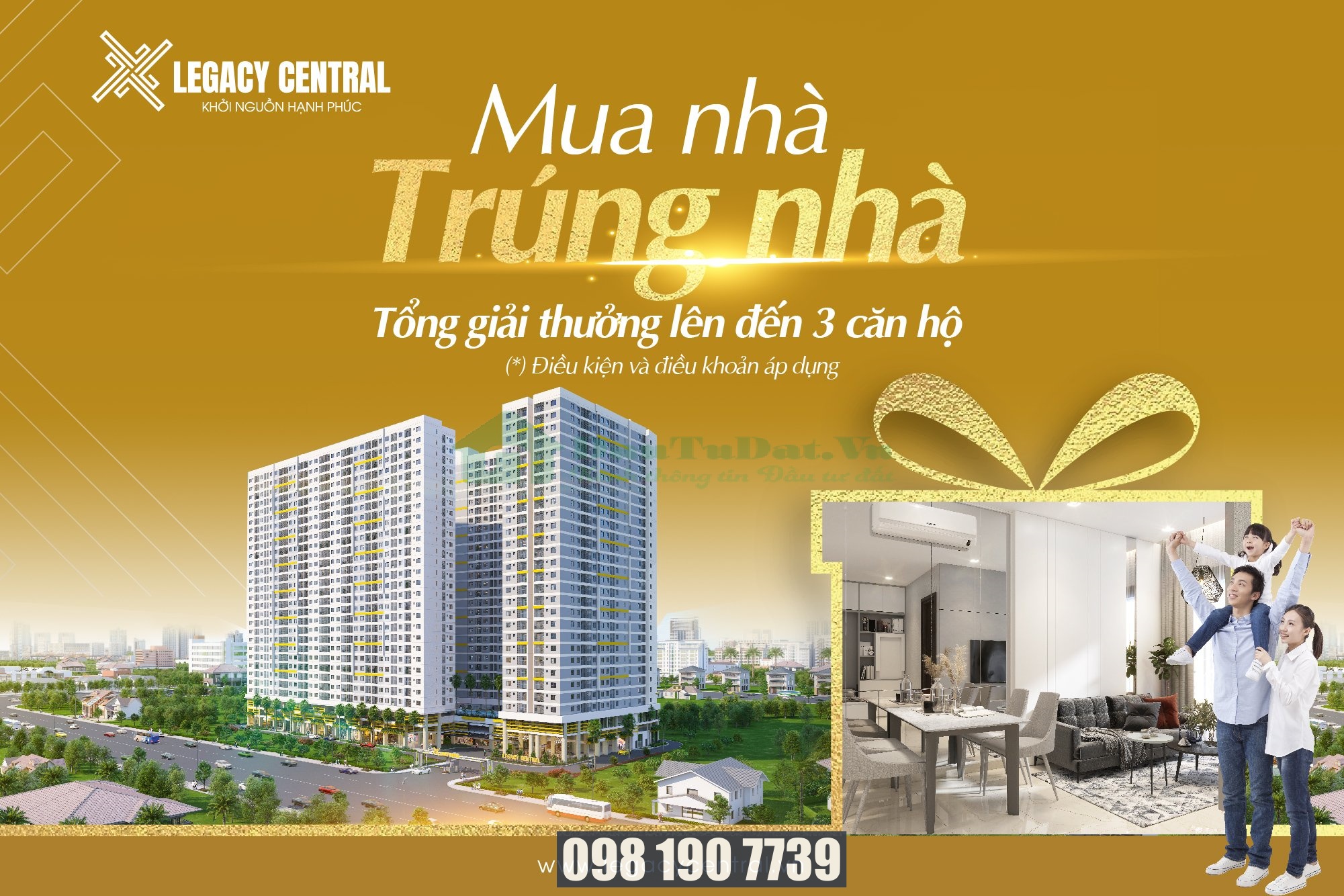 Dự án căn hộ Legacy Central tại Thuận An của Kim Oanh Group