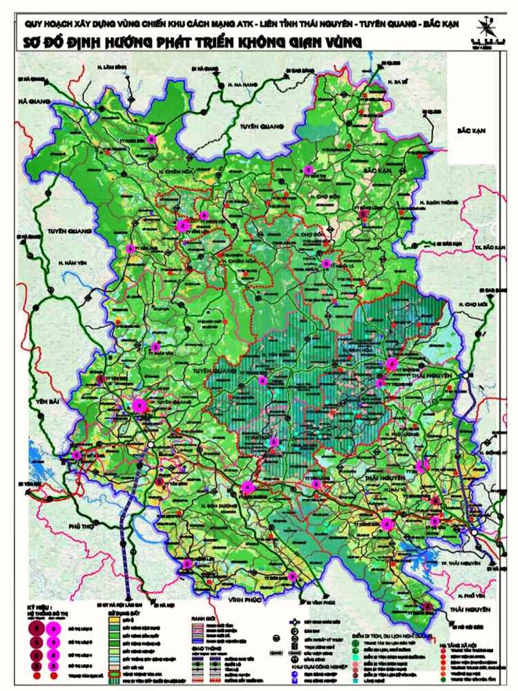 Bản đồ quy hoạch Bắc Kạn