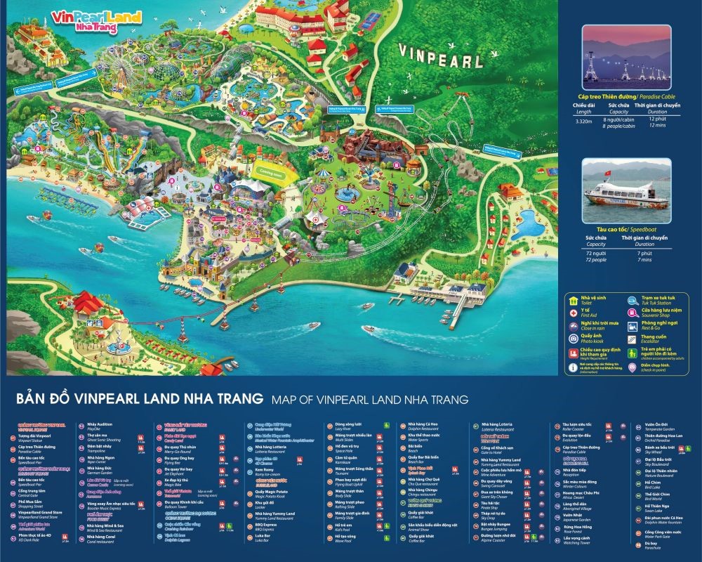 Bản đồ du lịch Khánh Hòa