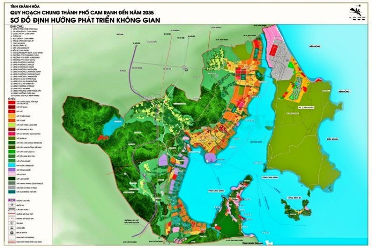 Bản đồ quy hoạch Khánh Hòa