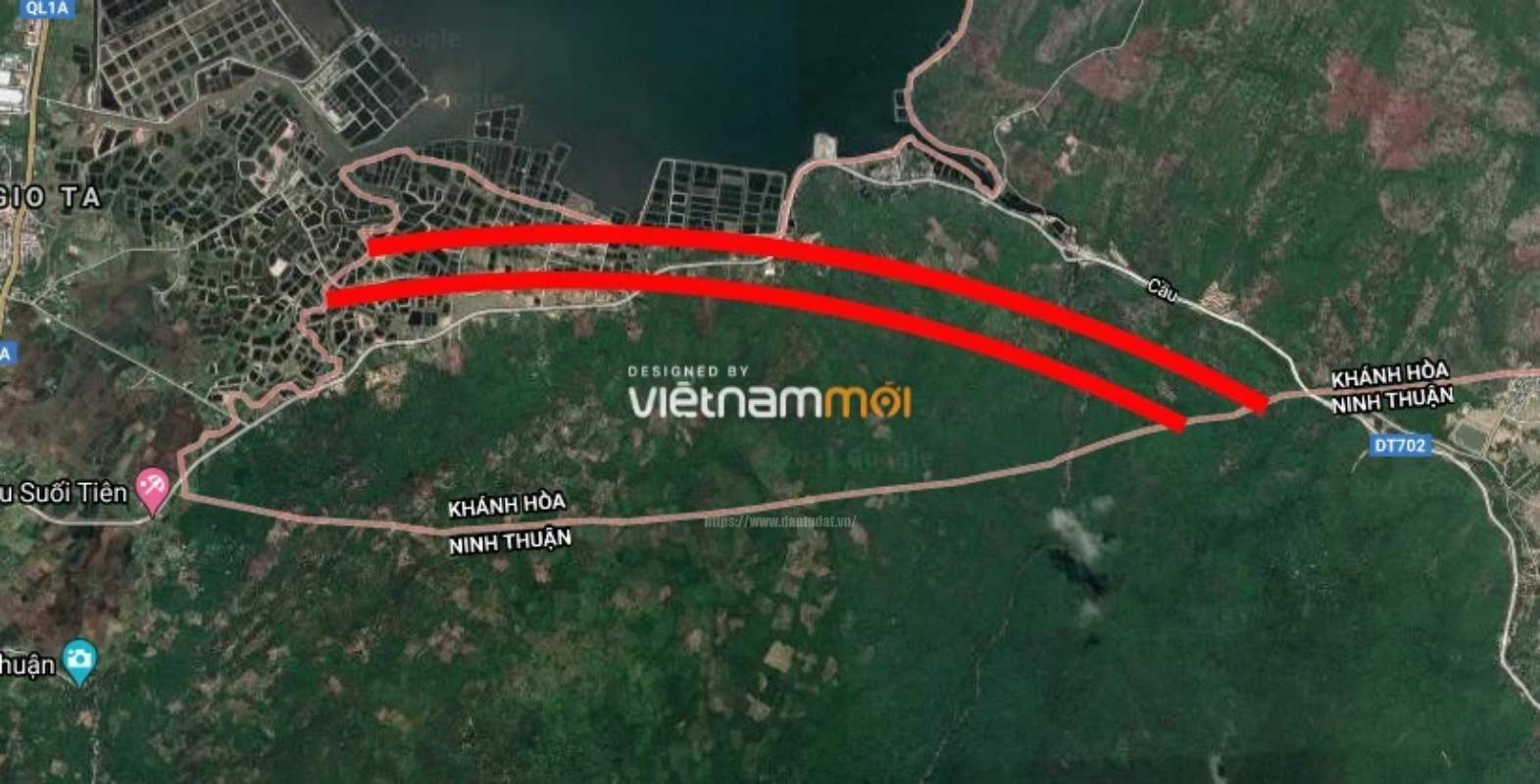  Xã Cam Lập, TP.Cam Ranh, tỉnh Khánh Hòa sẽ mở đường