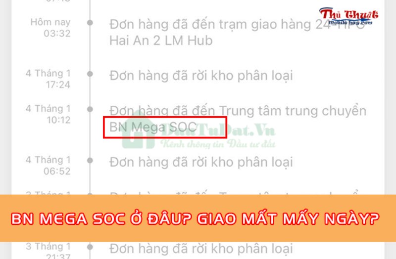 kho BN Mega SOC nằm ở đâu